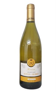 White wine D.O.Ca. Rioja Altos del Rubio