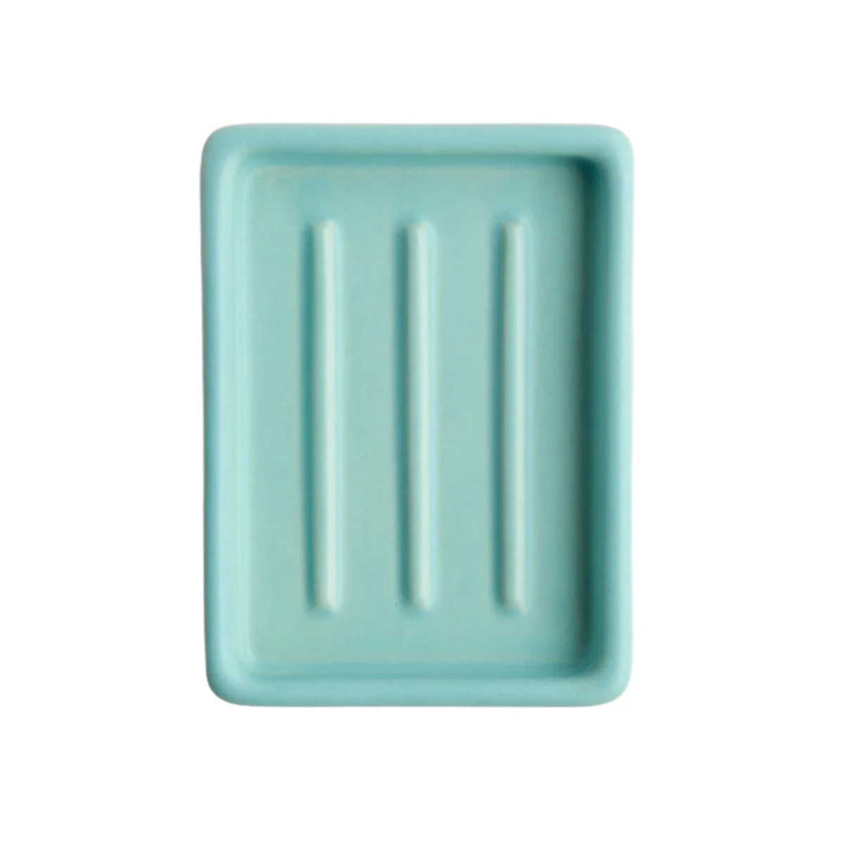 Portasapone in ceramica fatto a mano con costolette