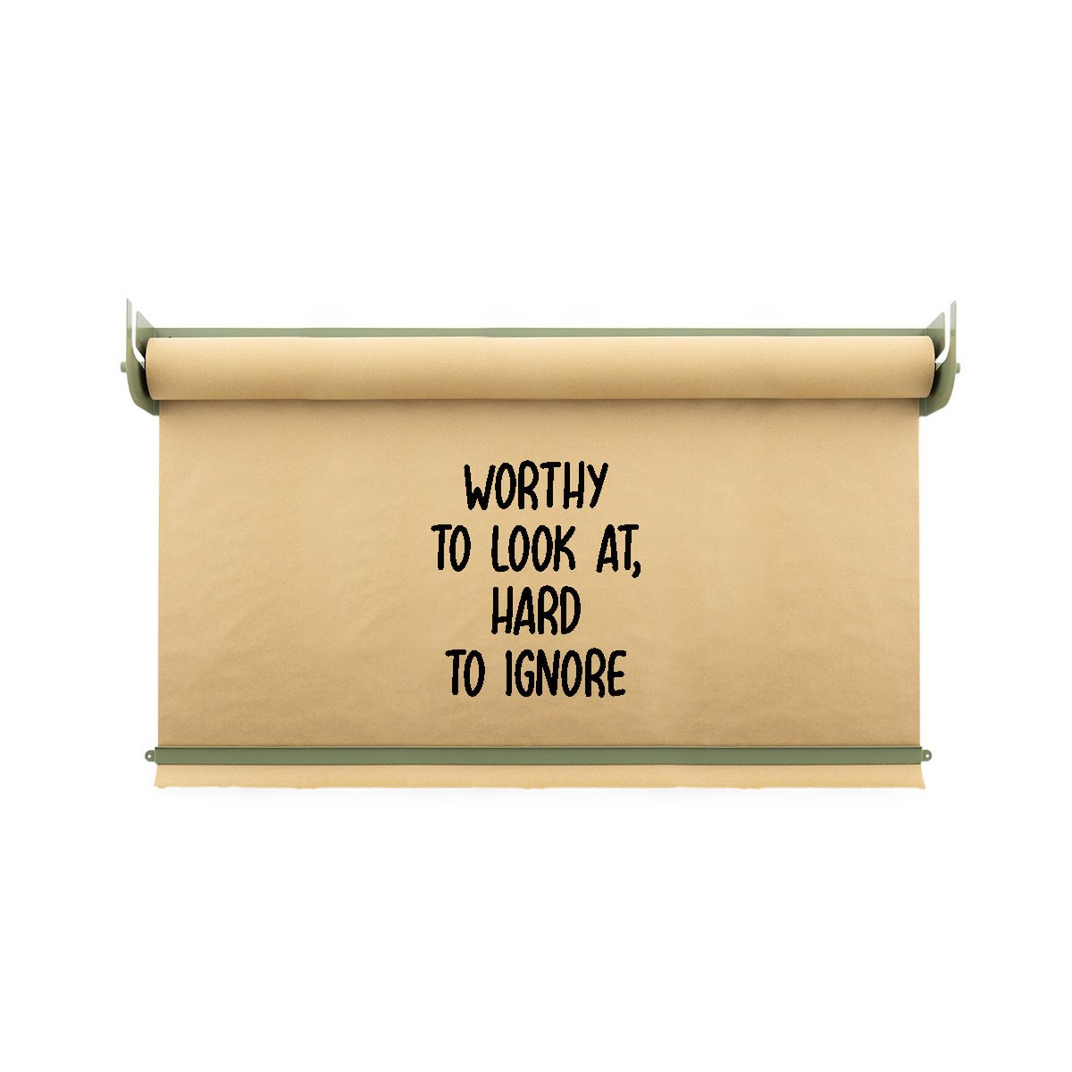 Kraft Paper Roller - Green