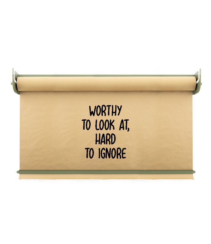 Kraft Paper Roller - Groen