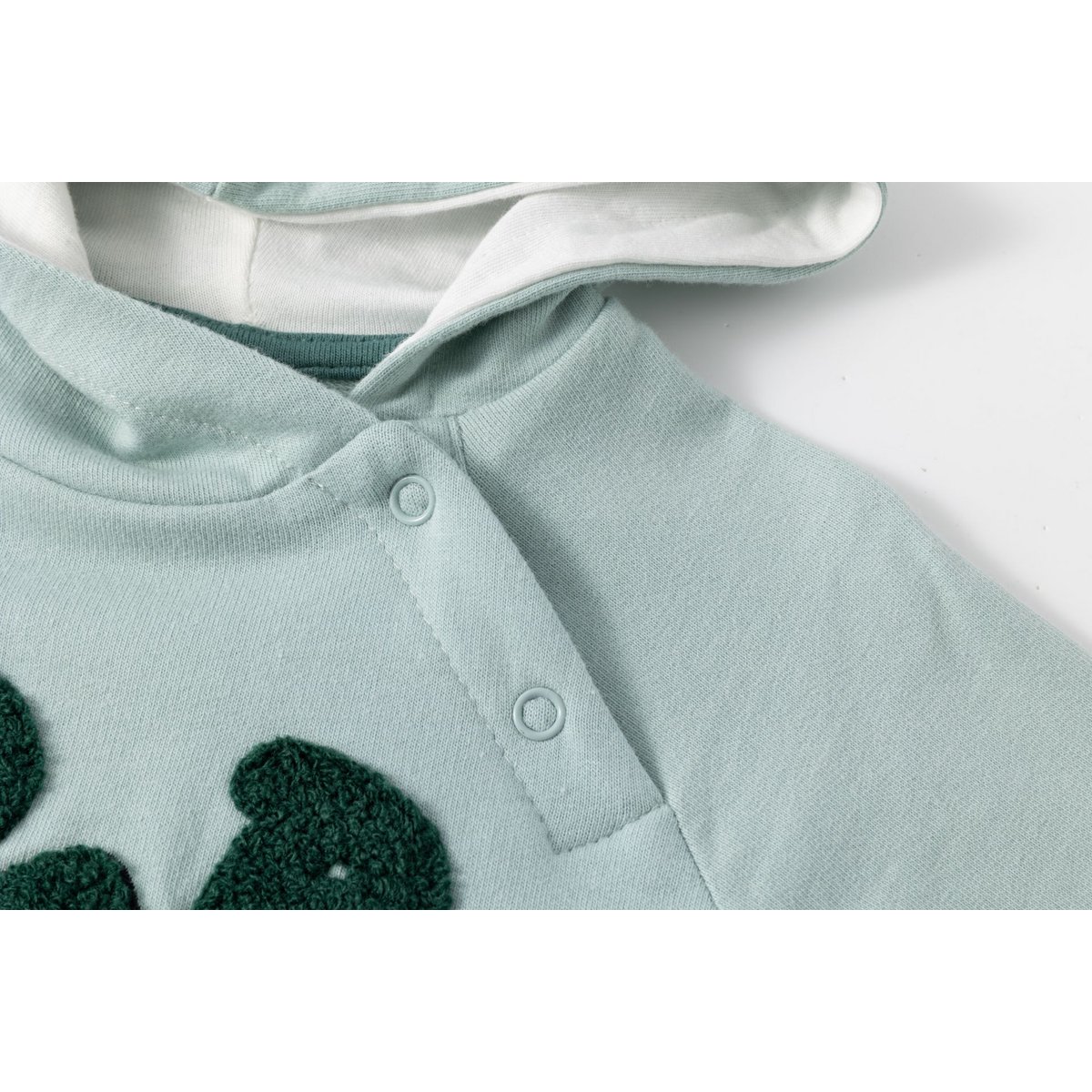 Bluza z kapturem z dzianiny frotte dla chłopca