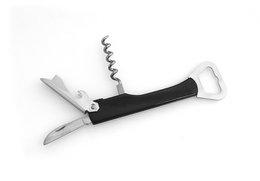 CORKSCREW WITH BOTTLE OPENER - Individual Bag