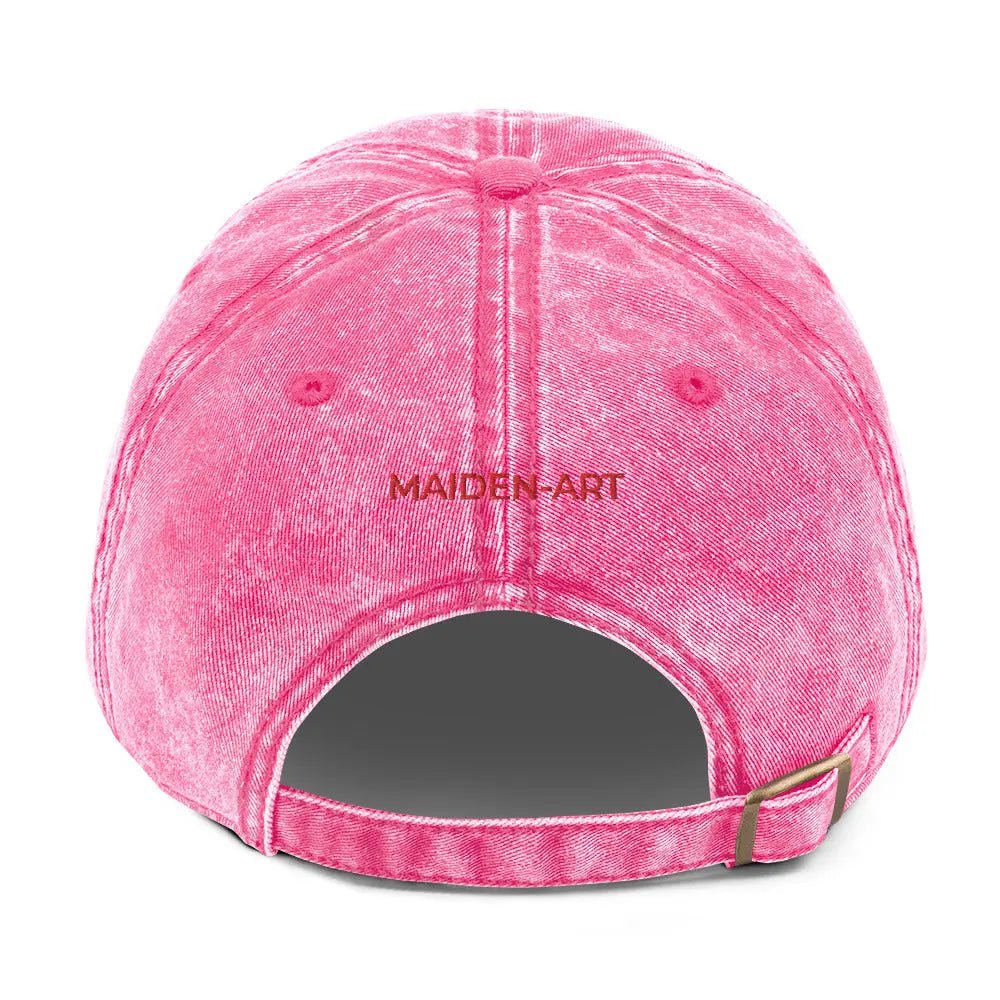 Gorra vintage REBEL GIRL Gorra vintage de sarga de algodón