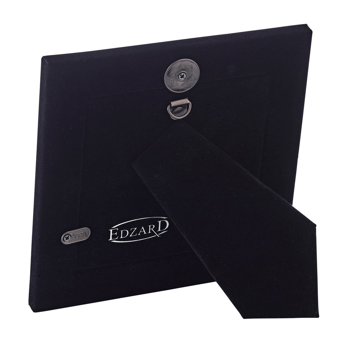 EDZARD photo frame Salerno for photo 10 x 10 cm, noble silver-plated, tarnish-resistant