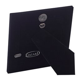 EDZARD photo frame Salerno for photo 10 x 10 cm, noble silver-plated, tarnish-resistant