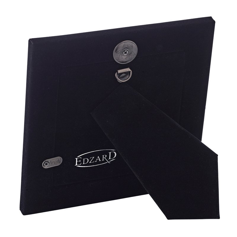 EDZARD photo frame Salerno for photo 10 x 10 cm, noble silver-plated, tarnish-resistant