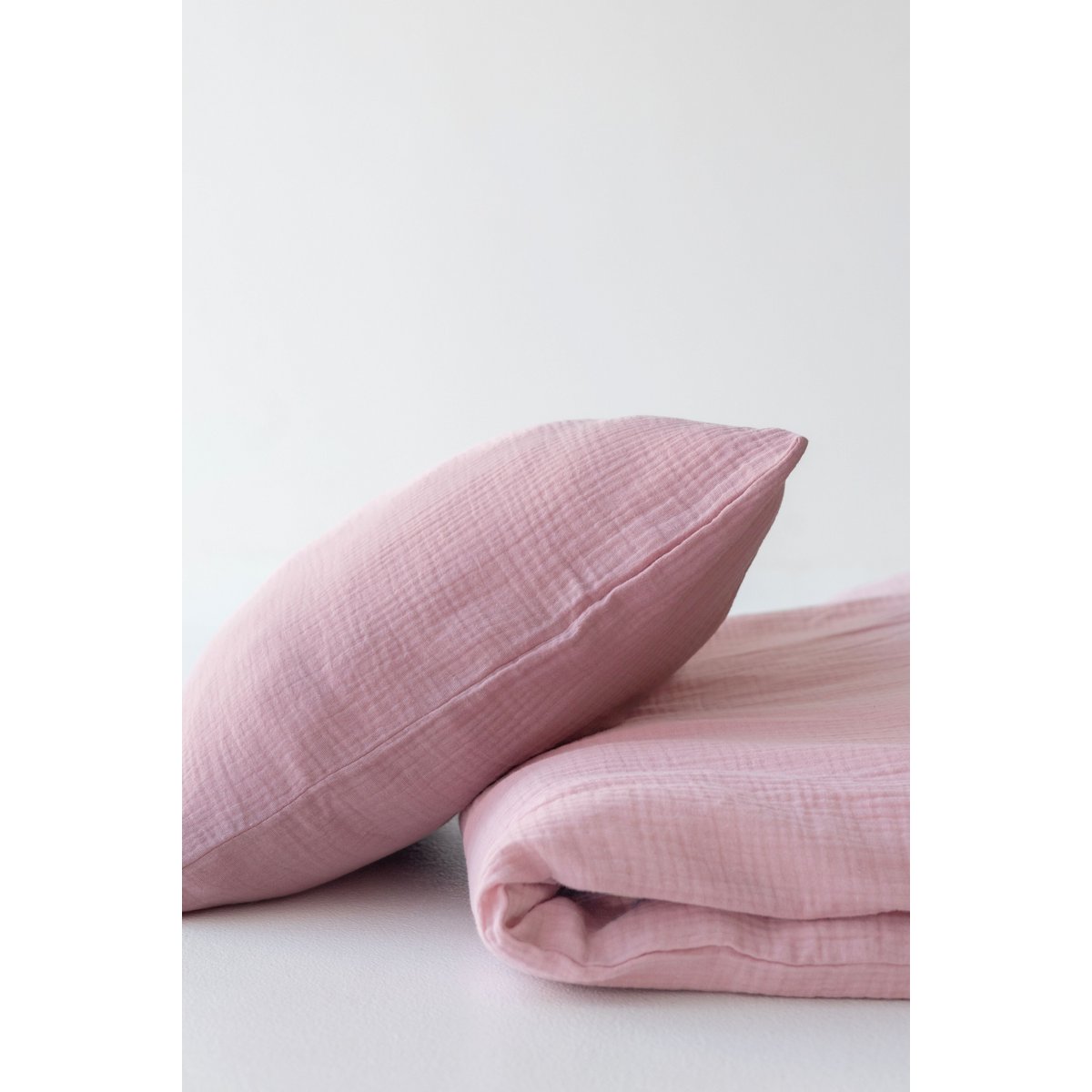 Tisu Baby Druvet Cover y almohada, rubor