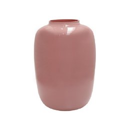 "Pastel pink ceramic vase, tall and cylindrical in shape, suitable for displaying flowers or other decorative items."

The image shows a pair of pastel pink ceramic vases. The vases have a tall, cylindrical shape and a smooth, glossy finish. They appear to be suitable for displaying flowers or other decorative items. The vases have a simple, minimalist design that would complement a variety of interior styles.