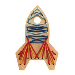 Kit de broderie de fusée