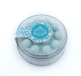 Essensias Body Scrub - massage soap, Violets with grape seeds