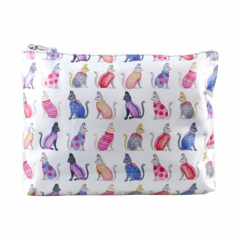 WS Cats by Cat extra large flat bag