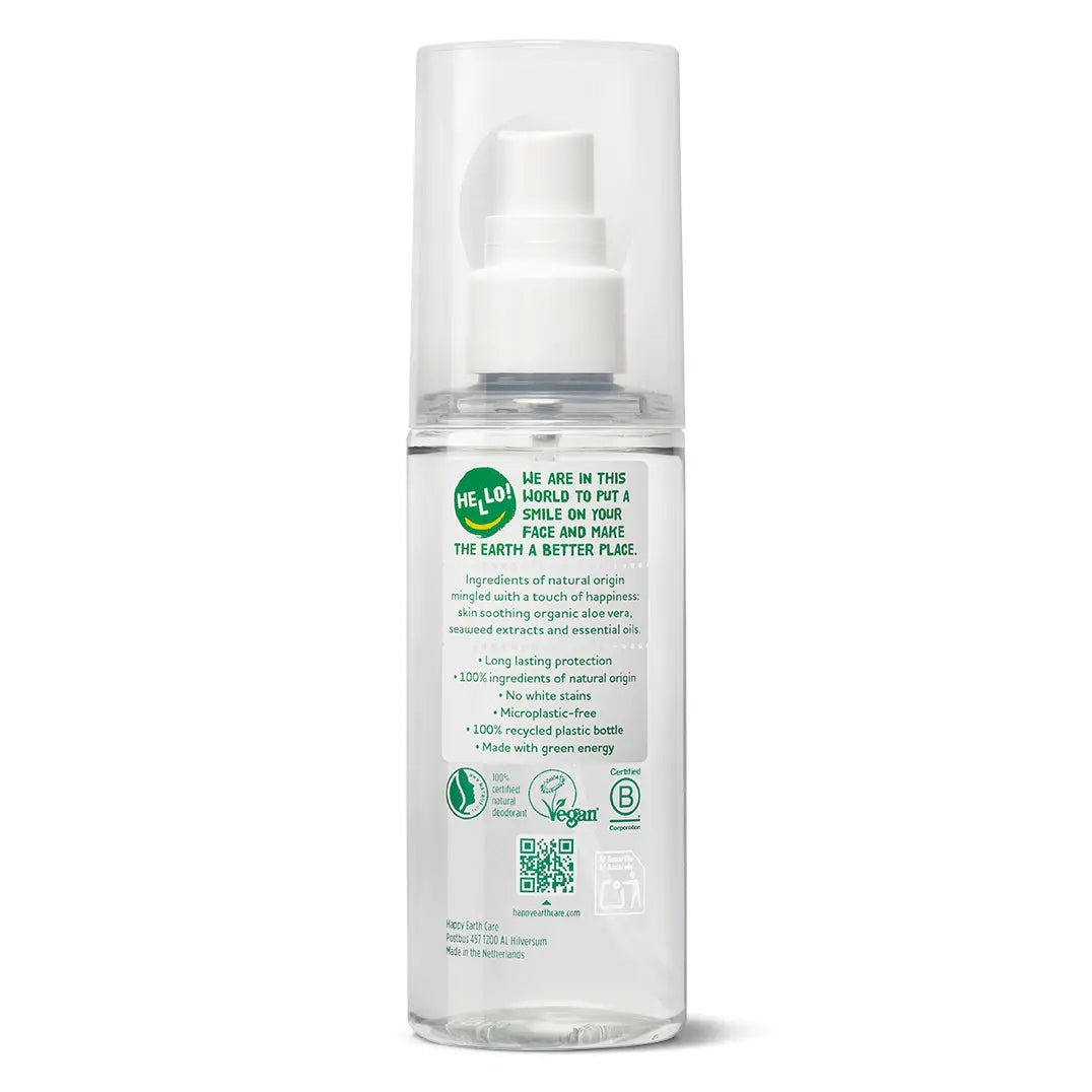 Natürlicher Deodoranzspray -unmittelbar