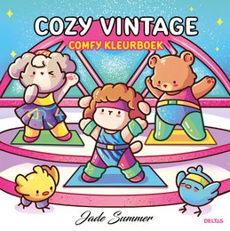 Cosy Vintage Un acogedor libro para colorear.