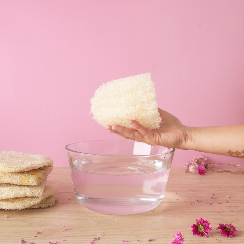 Raw Loofah | Durable sponge