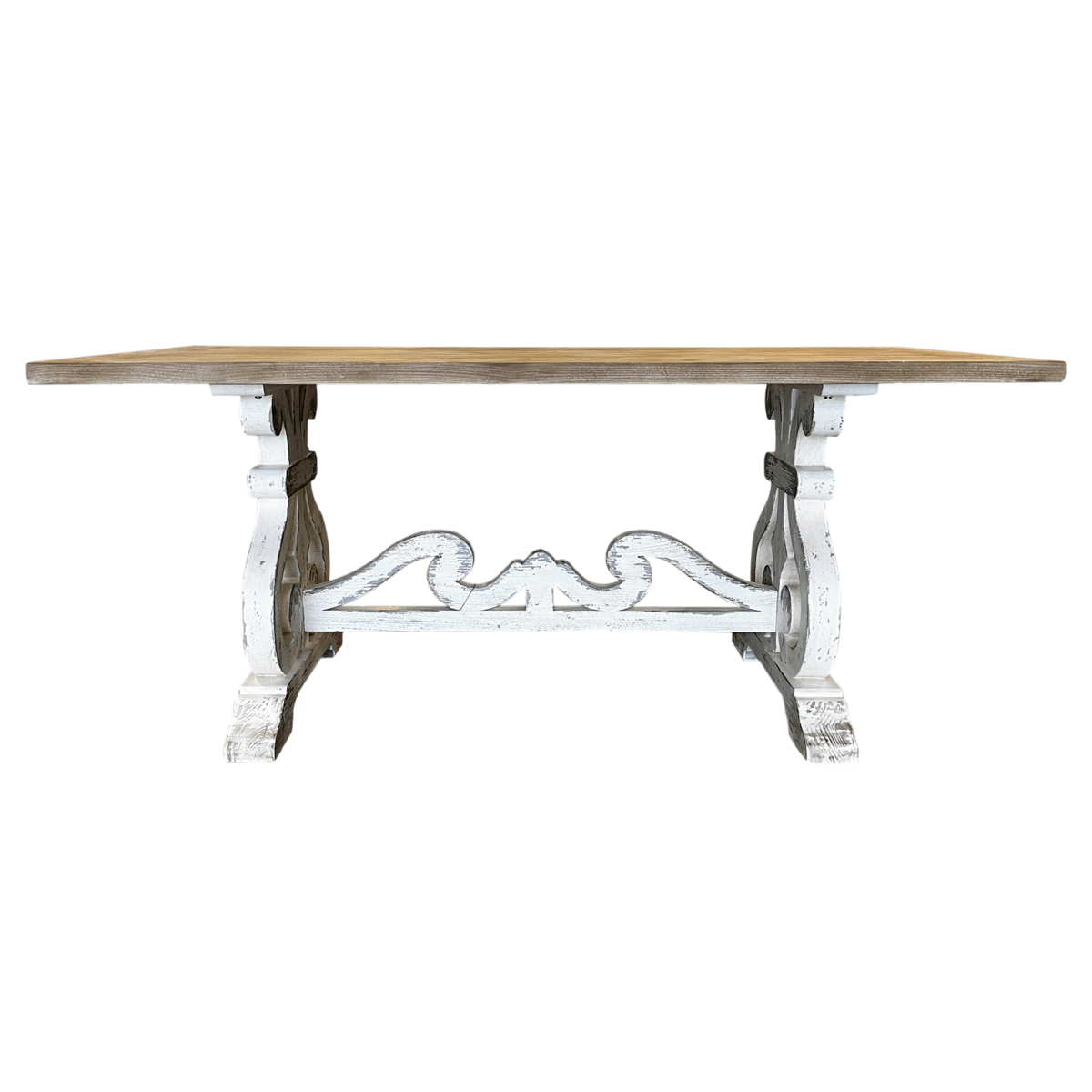 Fratto wood table 180 x 90 x 78 h cm