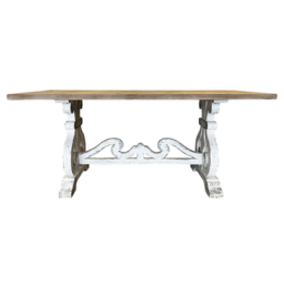 Fratto wood table 180 x 90 x 78 h cm