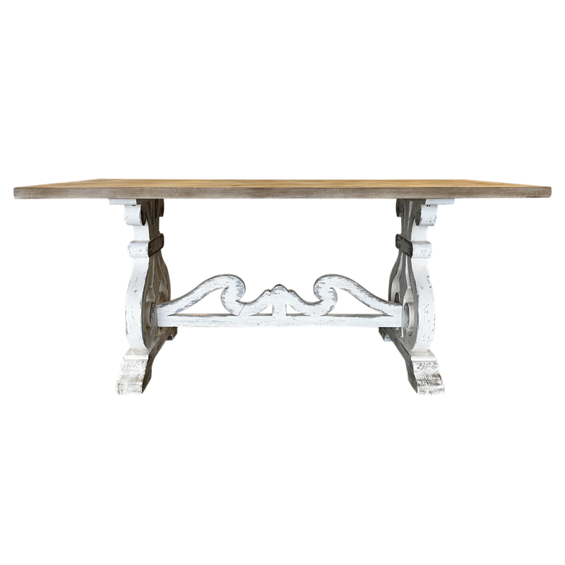 Fratto wood table 180 x 90 x 78 h cm