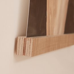 Cornice per appendere poster e stampe con calamite. Lunghezza 15 cm → EL MARC