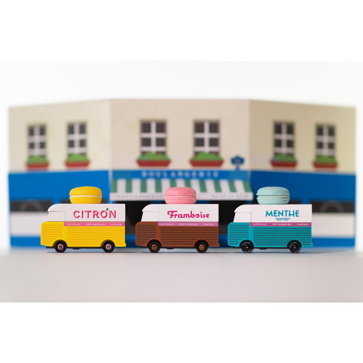Candycar Vans - Macaron Van Pink