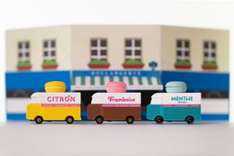 Candycar Vans - Macaron Van Pink