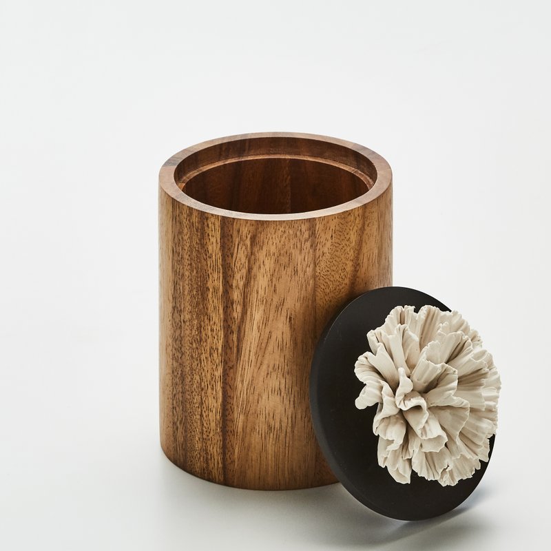 Wooden and porcelain box - CYLA-L