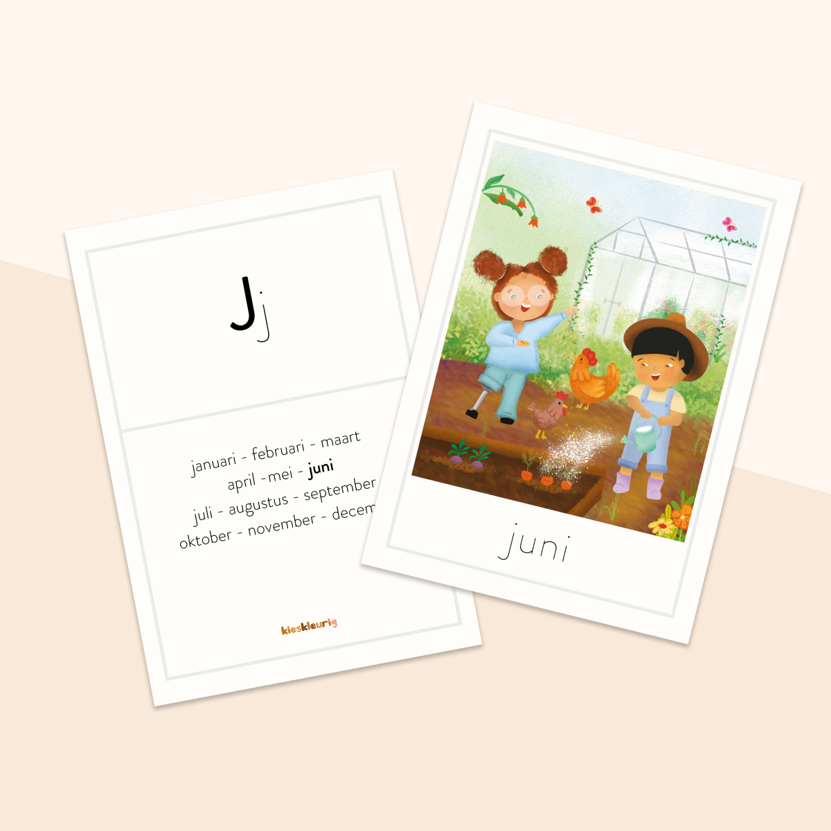 Meses – Tarjetas Waldorf incluidas