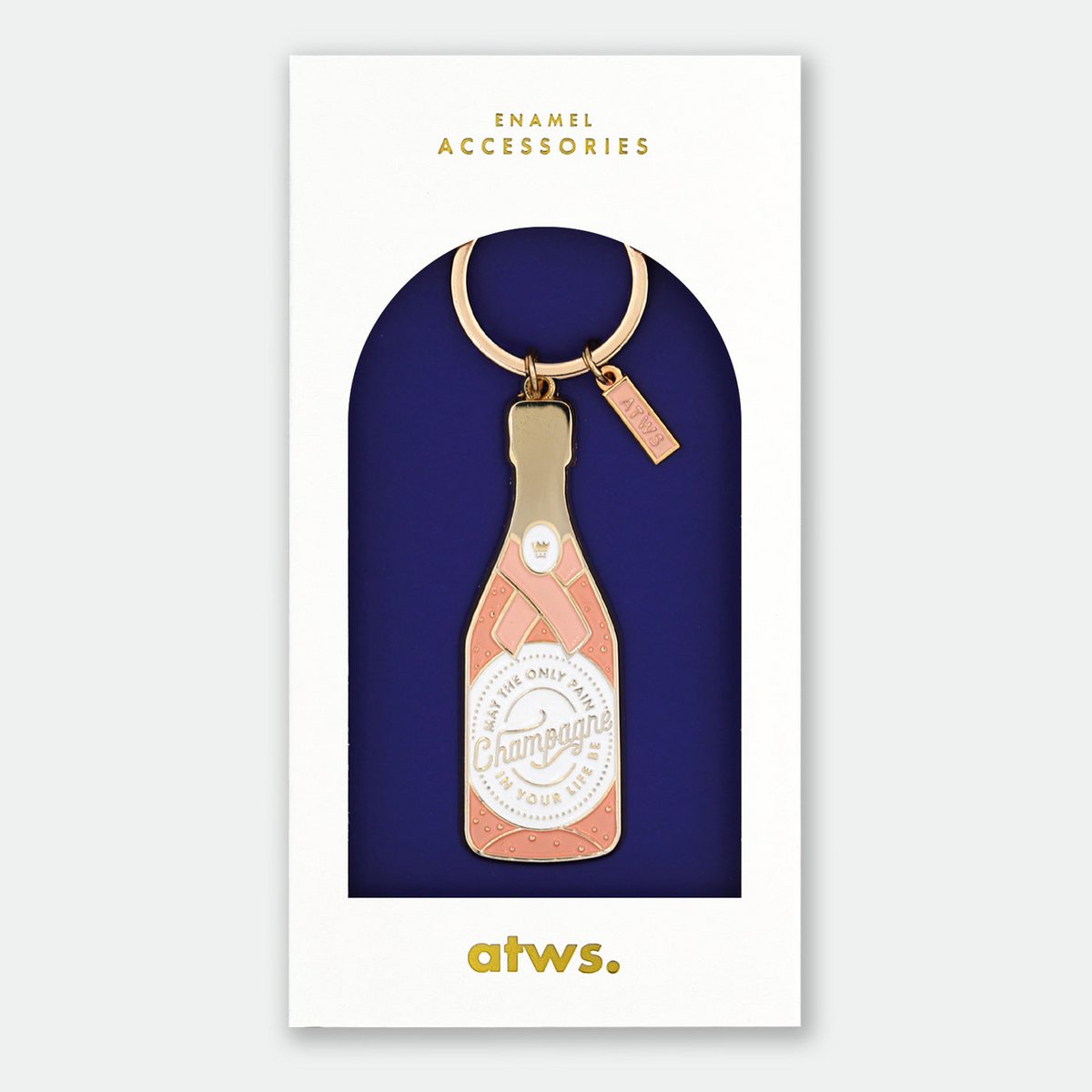 Champagne-sleutelhanger