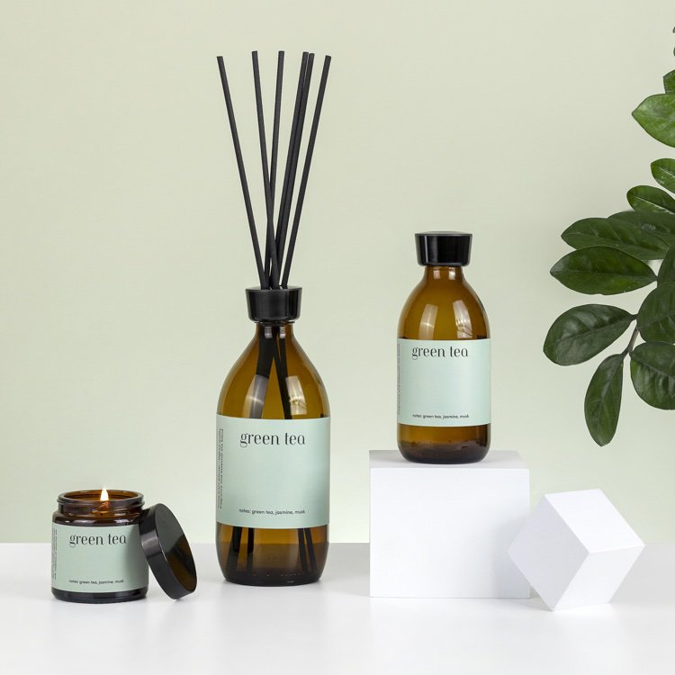 Diffuseur de parfum "Thé Vert" 500 ml