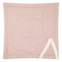 Cuerno de bebé flor de lino "Rosa empolvado"