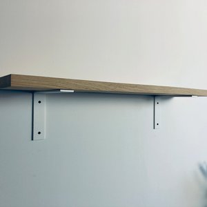 Plankenträger invertiertes L-Modell weiß
