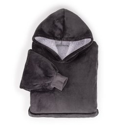 Vitapur - Hoodie deken - Grijs
