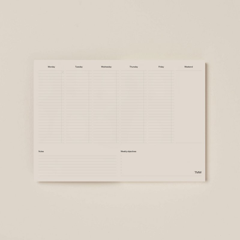Bureauplanner A3