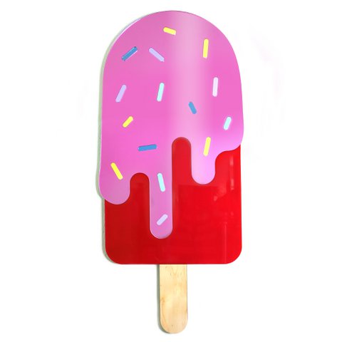 Farbiger Spiegel Ice Ice XL