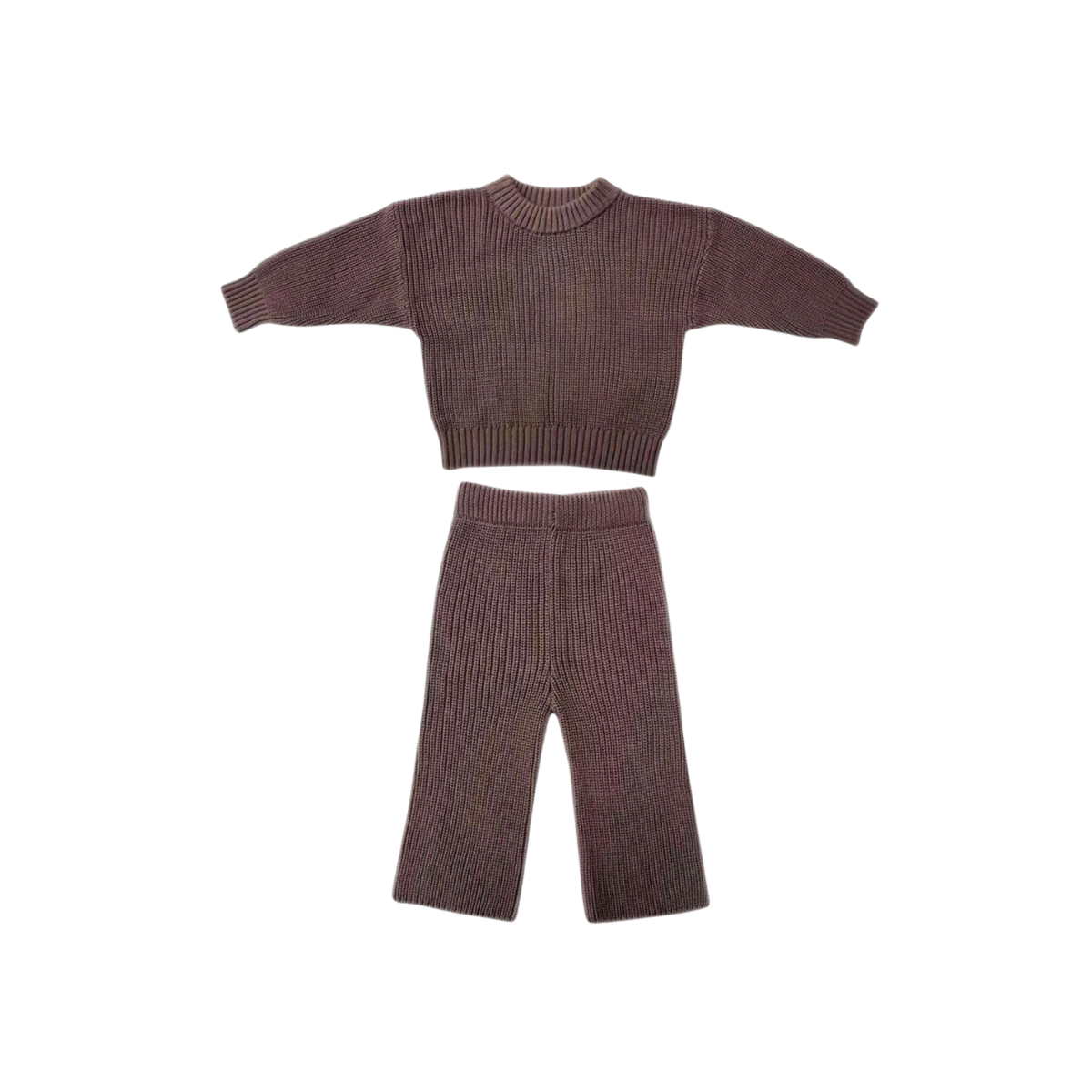 Ensemble Tricot – Marron Moka