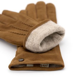 LEYLA – suede women’s gloves with cashmere wool lining