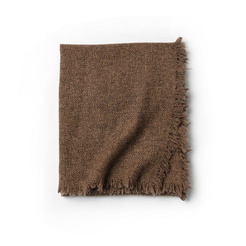 Melange - 100% Cashmere Melange Color Woven Buff