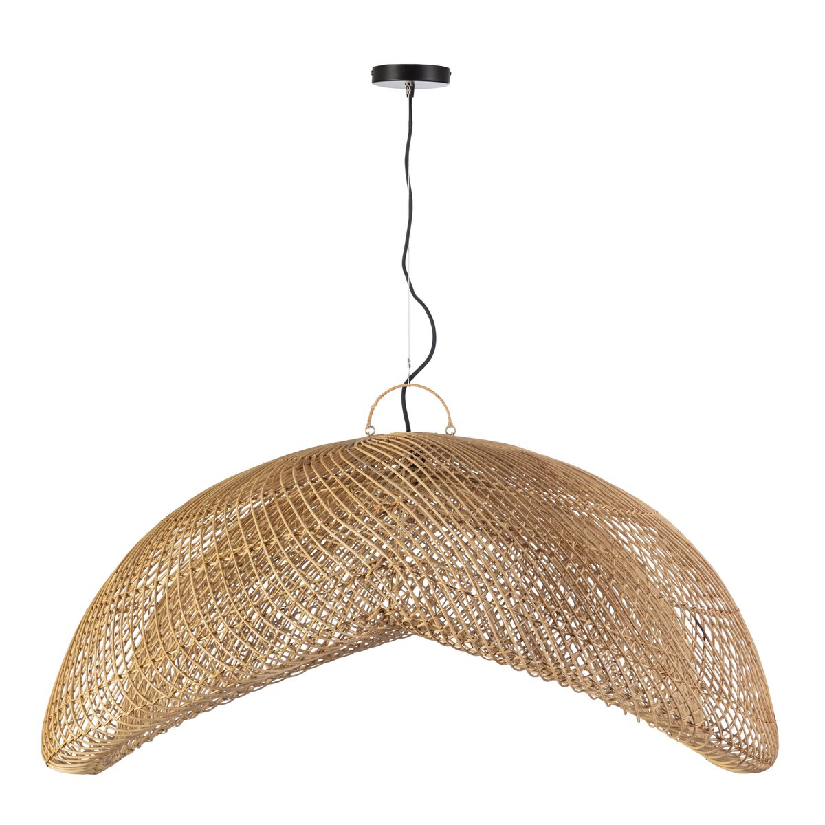 LOFTSLAMPE 110X90X55/200 NATURLIG RATTAN TH7984300