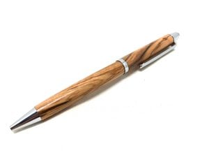 Ballpoint pen HENRI made of olive wood individually engraved