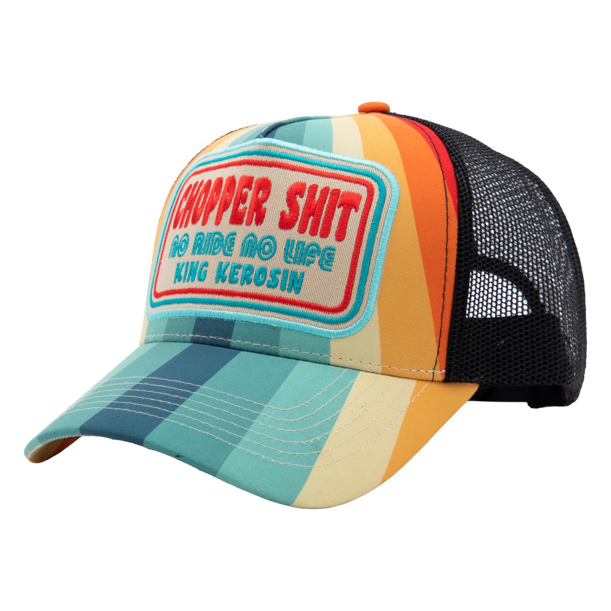 Trucker cap 'Chopper Shit' in multicolored