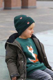 Sweter FOX - GREEN