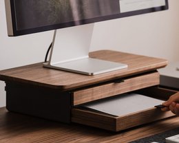 Desk Shelf Mini - Monitor Stand with Drawer