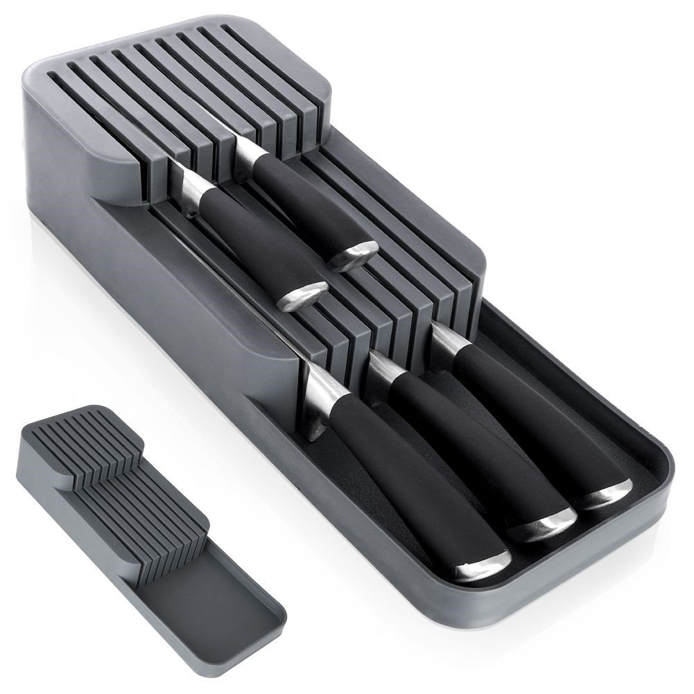 Knife organizer plastic 39x14.5x7.5cm