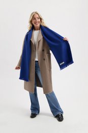Slim Double Scarf Cobalt / Royal Blue