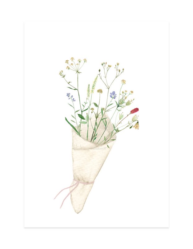 minitarjeta | Flores (A7)