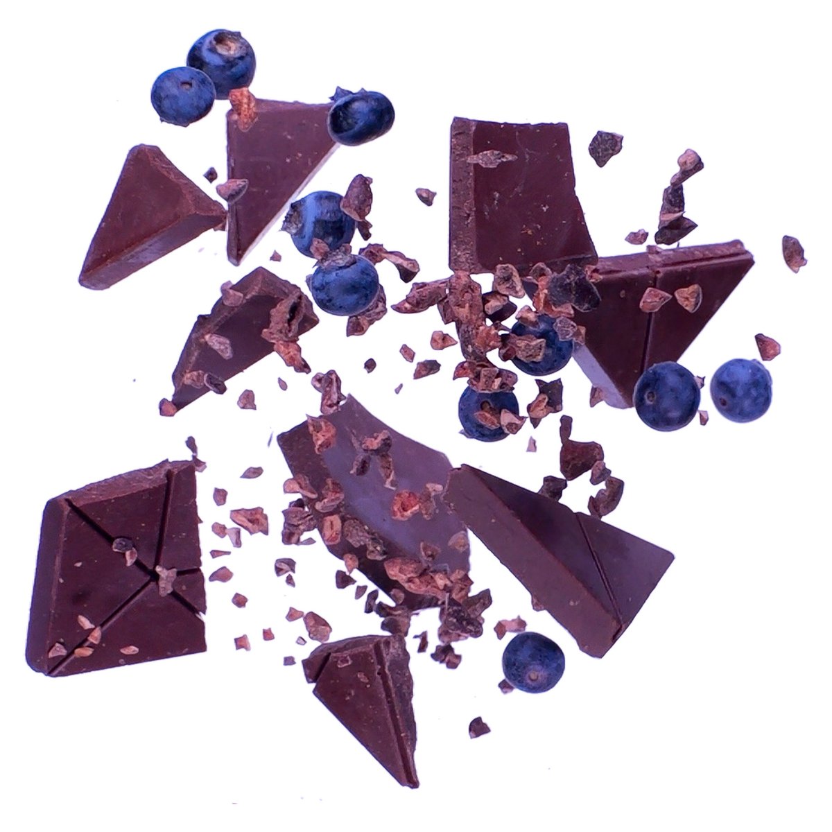 Chocolat aux bleuets sauvages 61%