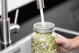 Kiemende pot, keramische lade, 1000 ml pot