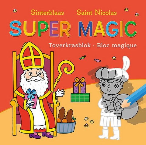 Sinterklaas magischer Kratzblock