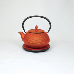 Théière, cafetière fonte Arare 0,6l pourpre