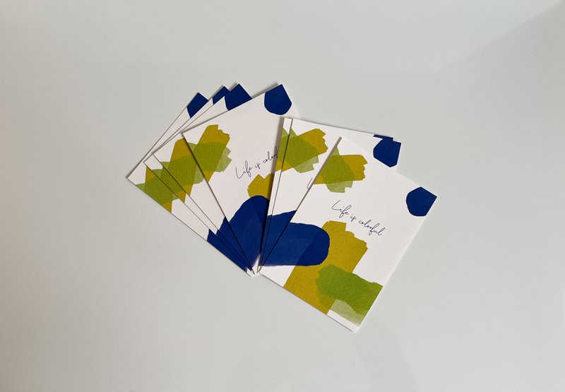 La vita è una cartolina colorata