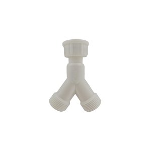 Y-shaped water supply hose for Fackelmann washing machine and dishwasher